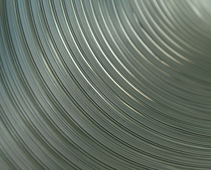 green and gray gradient with curved lines