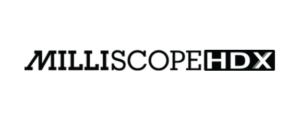 logo with the text "MILLISCOPE HDX"