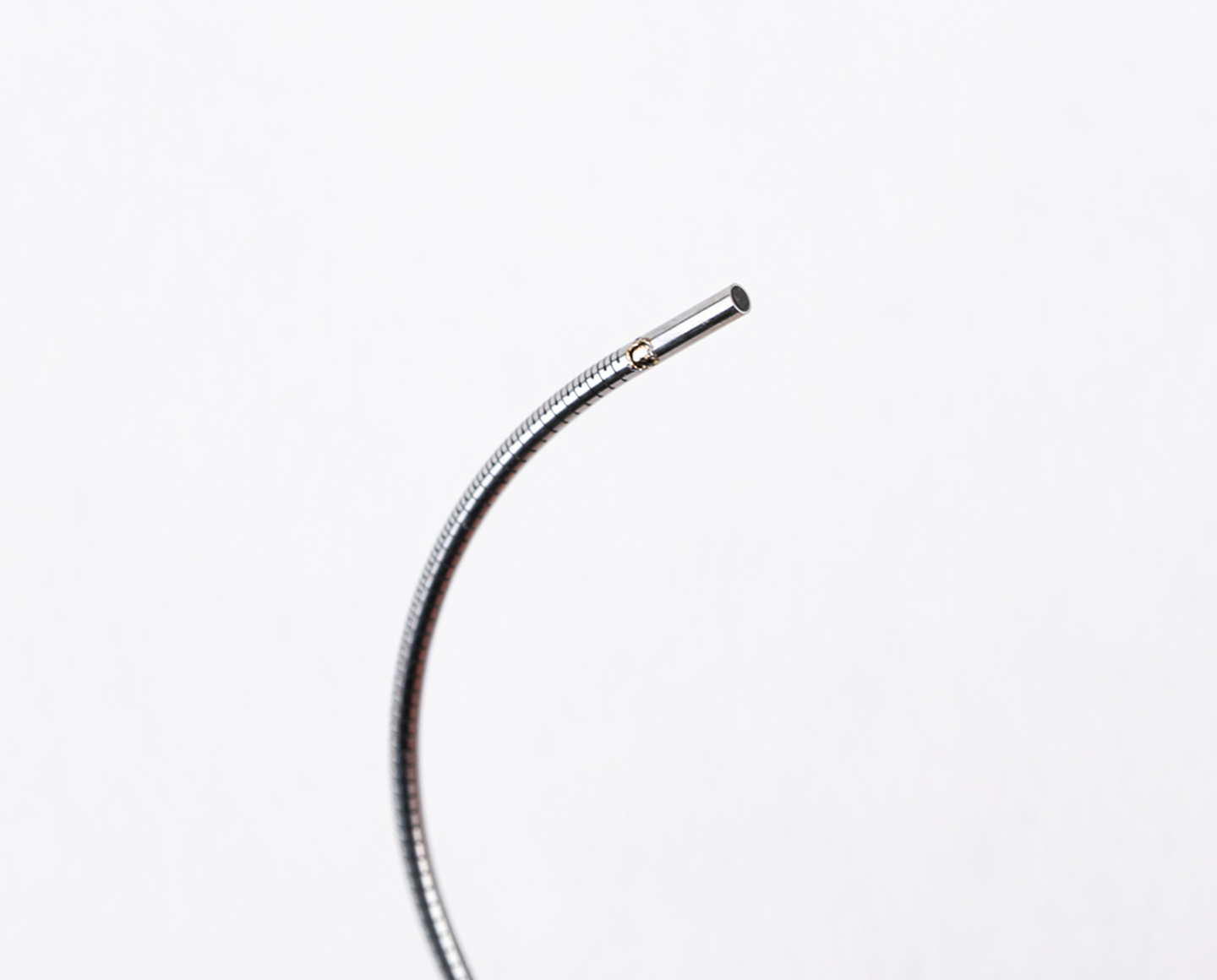 Close-up shot of a 1.1 diameter video borescope